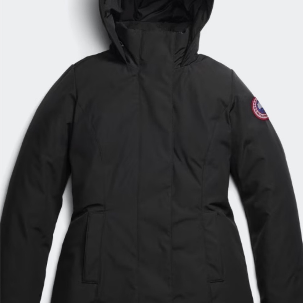 CANADA GOOSE  Women's Black Hooded Jacket